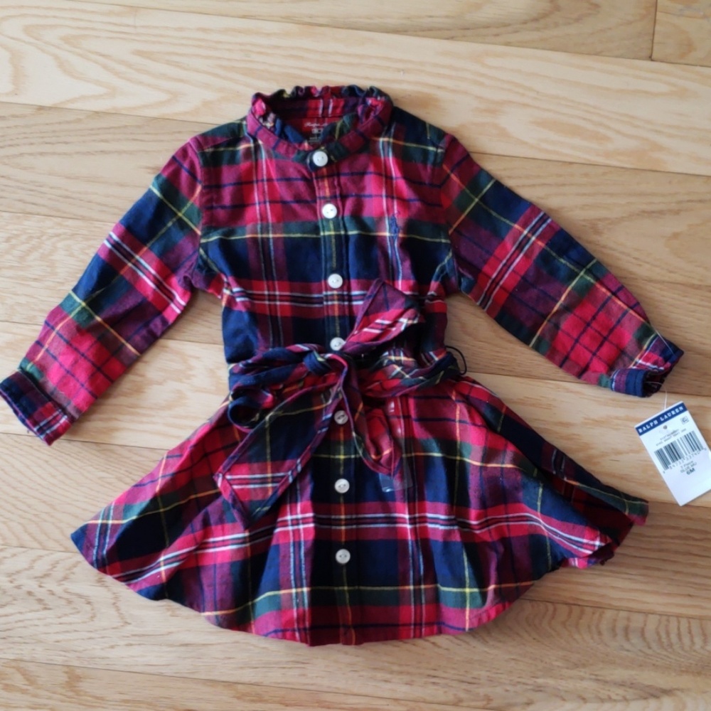 Ralph Lauren Baby Girl's Plaid Dress